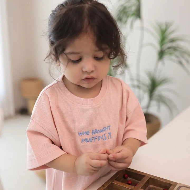 Mellow Muffin Tee - Pink