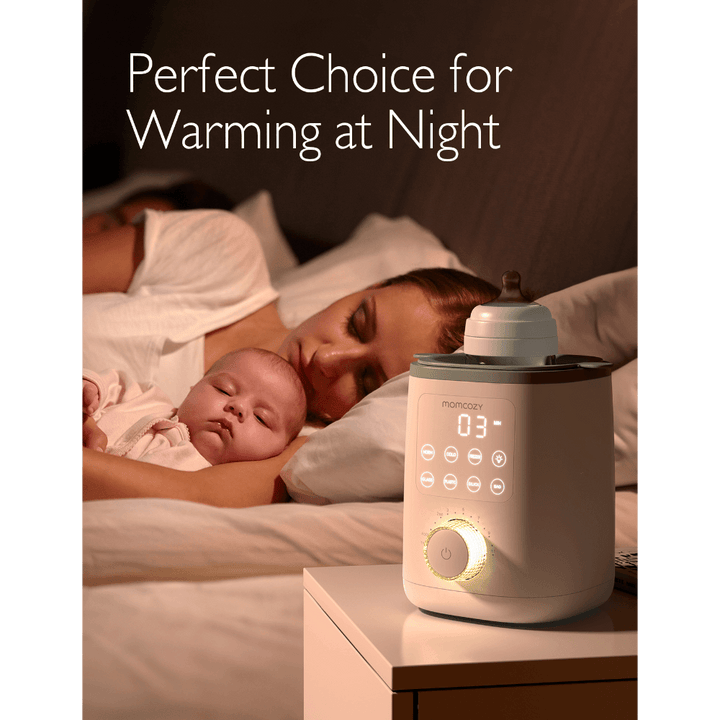Momcozy Sterilizers &amp; Warmer Baby Bottle Warmer - White
