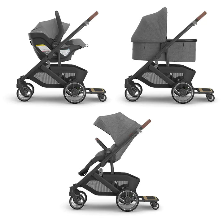 UPPAbaby Cruz V3 PiggyBack Ride-Along Stroller Board, Toddler Standing Ride On, Suitable till 25 kgs