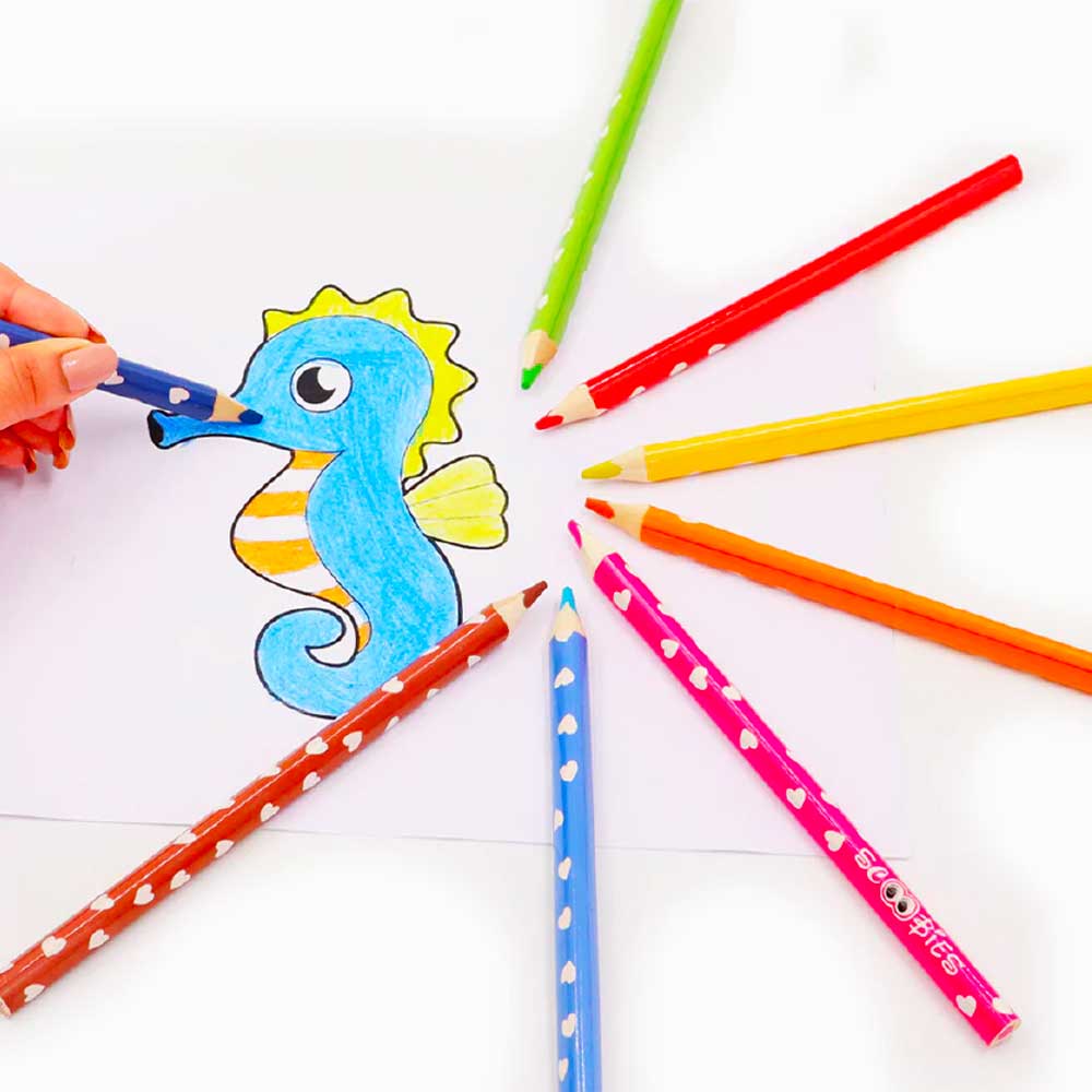 Scoobies Chunky Colored Pencils