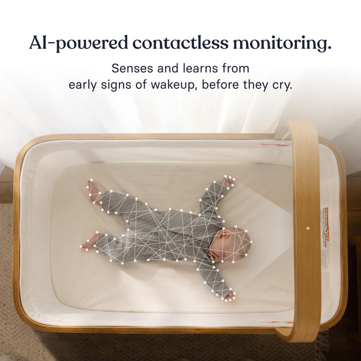 Cradlewise Smart Bassinet and Cot - Age 0-2 years, upto 15 kgs