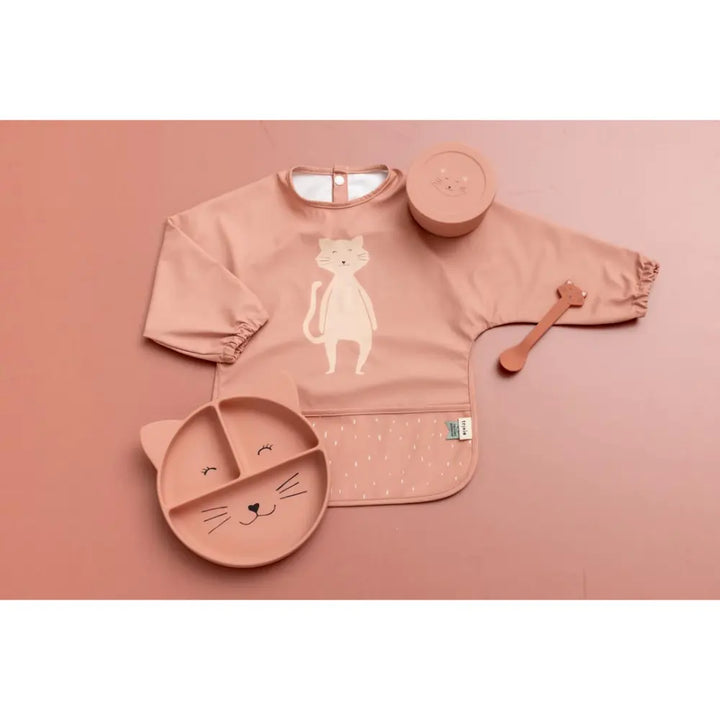 Trixie Waterproof Long Sleeve Bib - Mrs. Cat