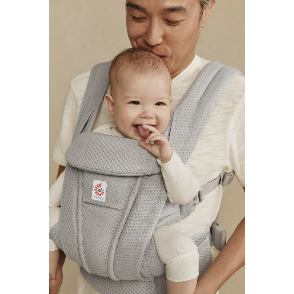 Ergobaby Omni Deluxe Mesh Carrier - Pearl Grey