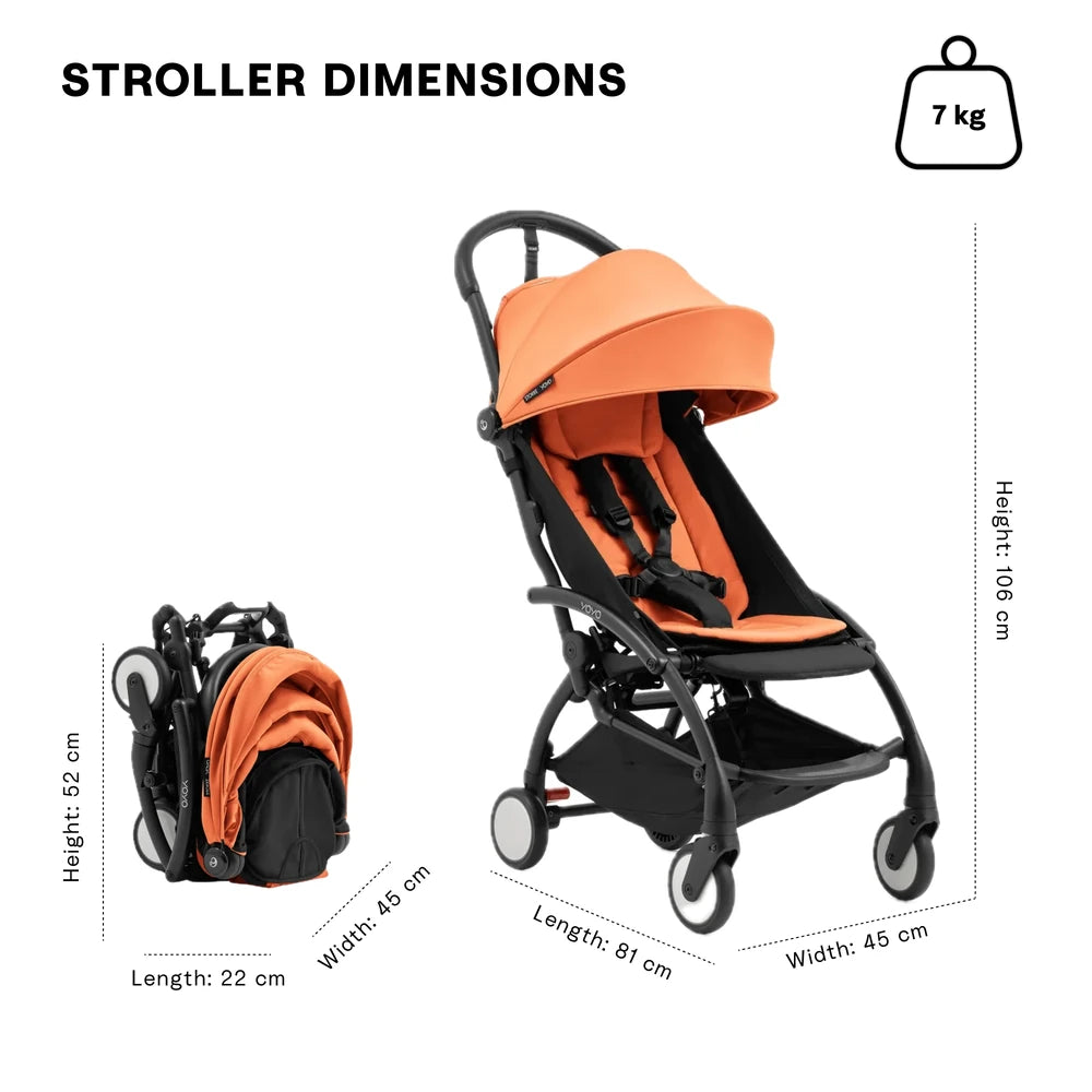 Stokke YOYO 5 Stroller (6M+) - Peach