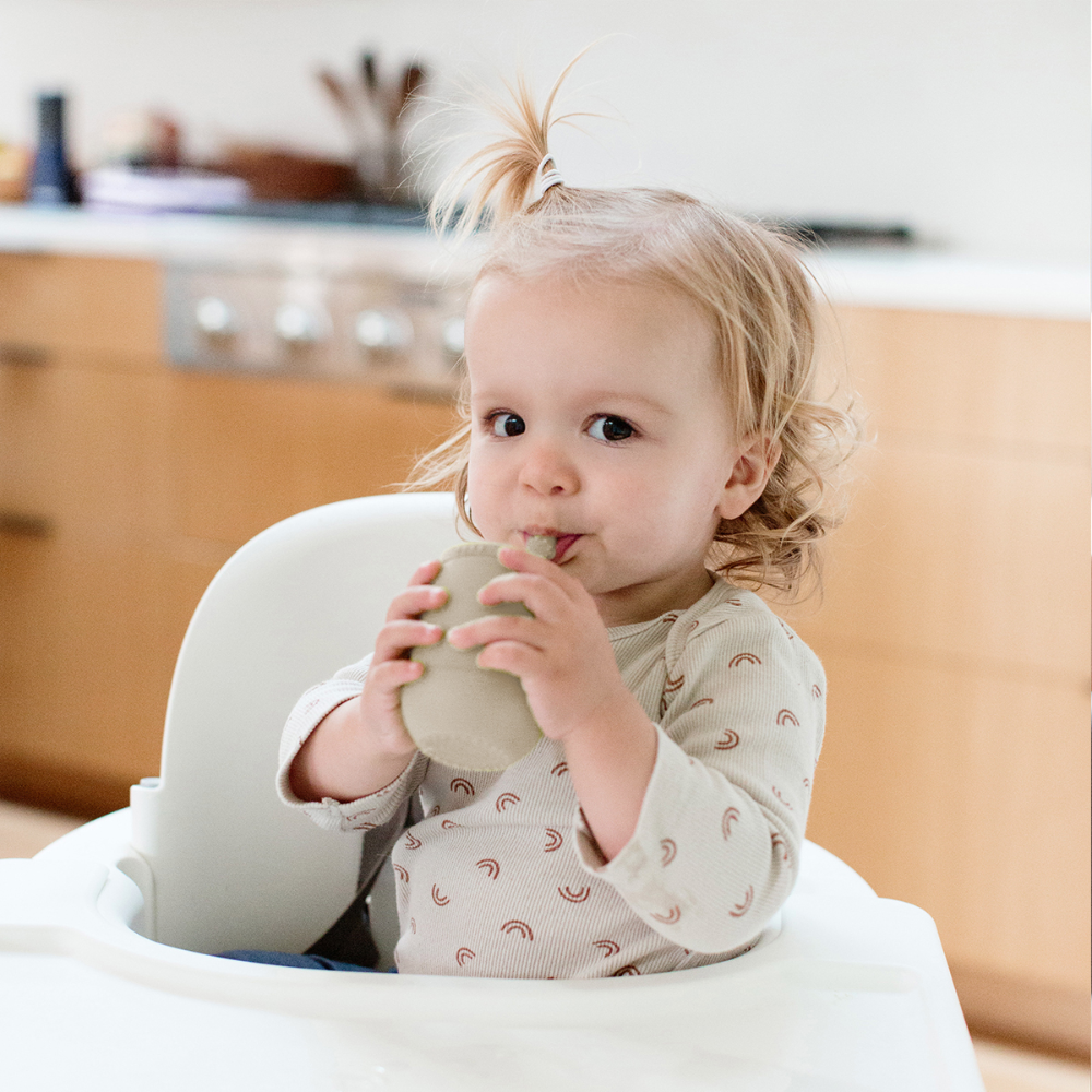 ezpz Mini Cup + Straw Training System for Toddlers