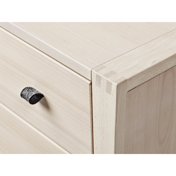 Leander Linea Dresser for Baby &amp; Kids, 3 Spacious Drawers, Soft-Close Storage, Modern Scandinavian Design