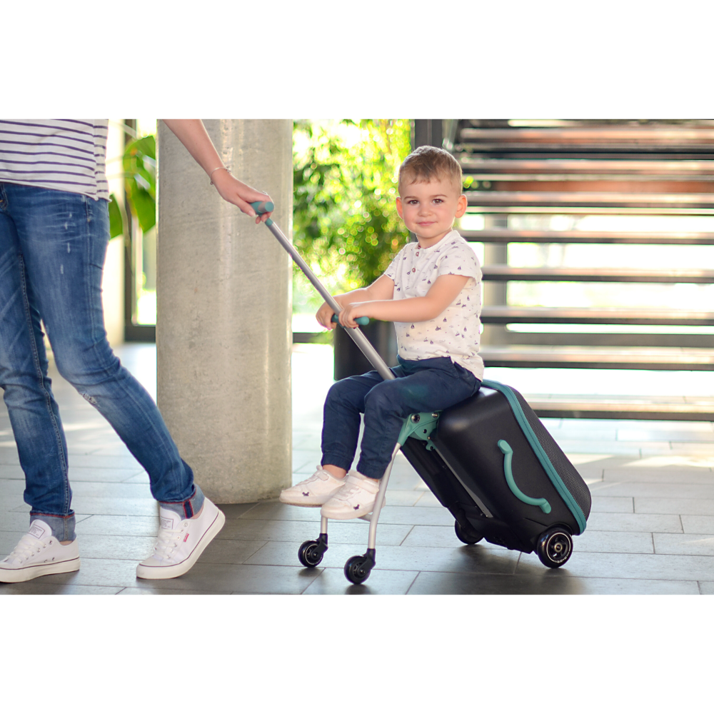 Beaba Eazy Ride On Cabin Suitcase with Child Seat –
