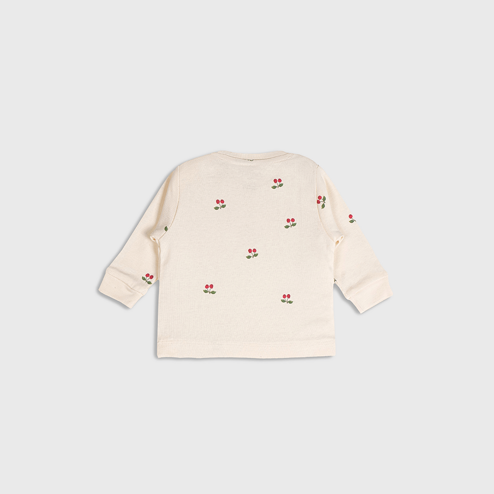 Enfants Creamy Cherry Co-Ords - Beige