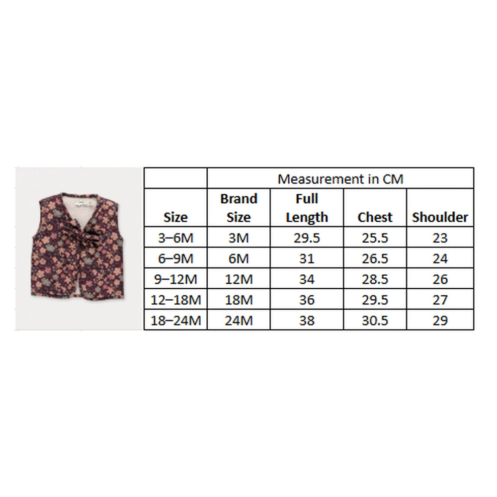 Early Sunday Milly Baby Quilted Gilet - Garden Flowers Plum