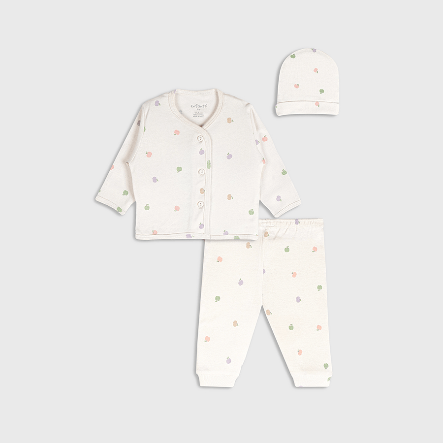 Enfants Berry-Best Co-ords - Beige