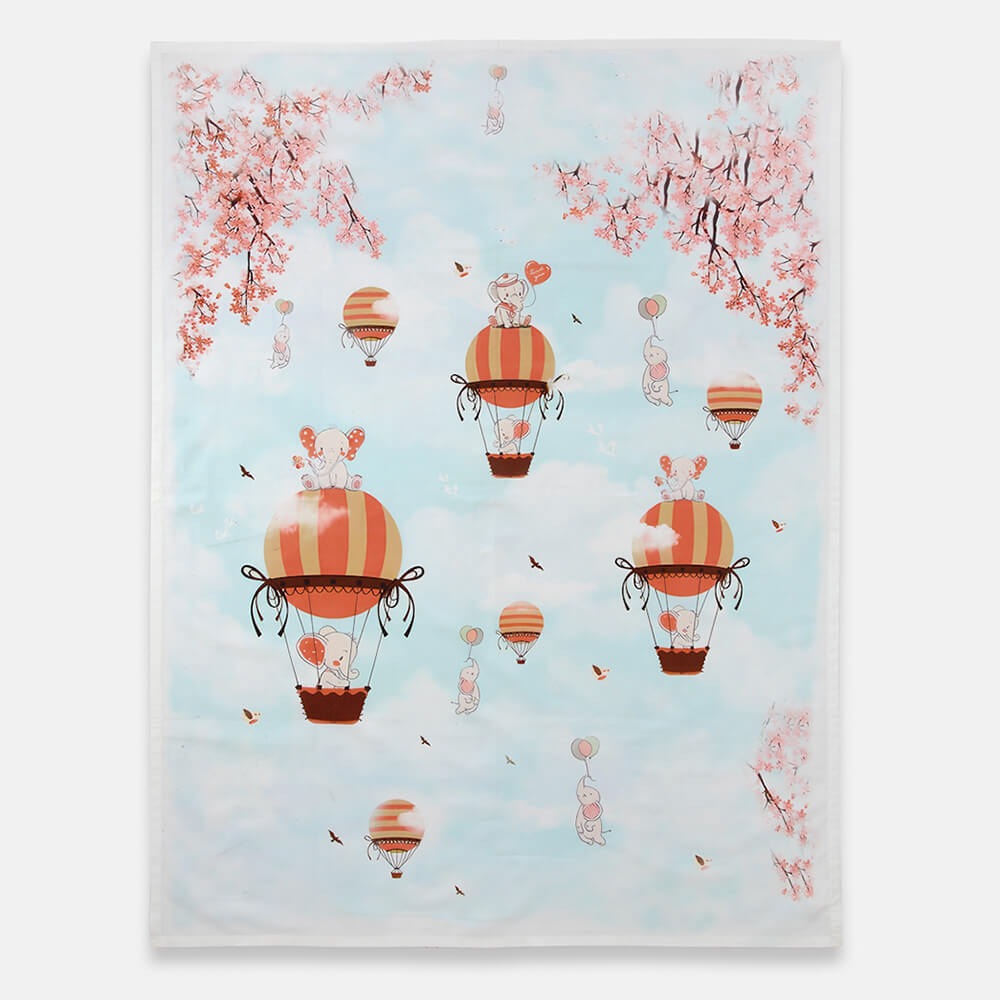 The Baby Trunk Ele On The Balloon - Bedding Set