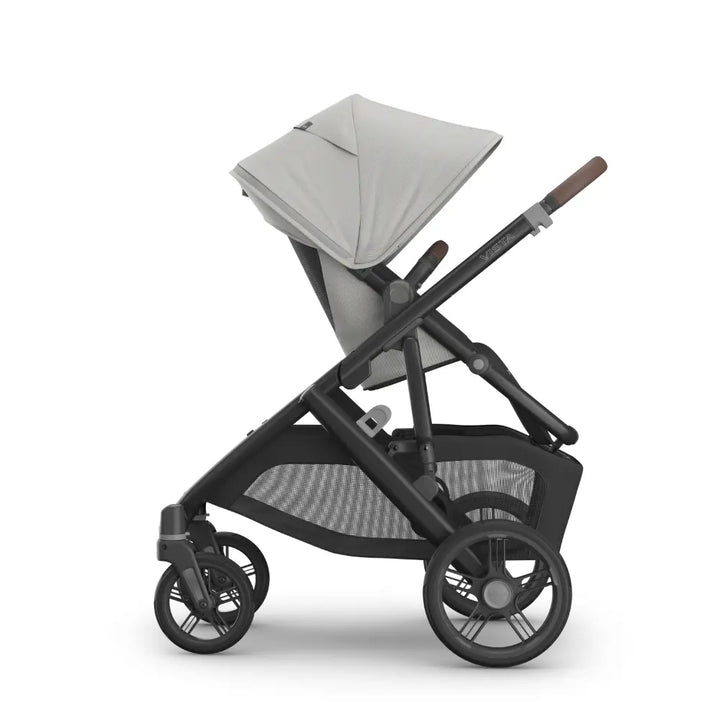 UPPAbaby Vista V3 Modular Baby Stroller, Travel System Compatible, Reversible Toddler Seat, All-Terrain Suspension, One-Hand Recline, Birth to 22 kg - Pearl Gray Jacquard