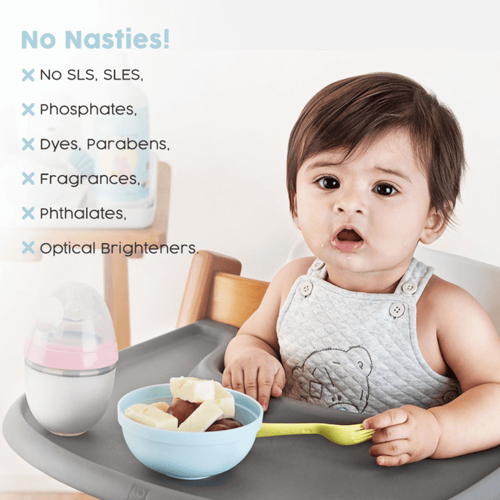 Windmill Baby Natural Bottle &amp; Dish Wash Bottle &amp; Refill Pack Combo - 2 x 450ml