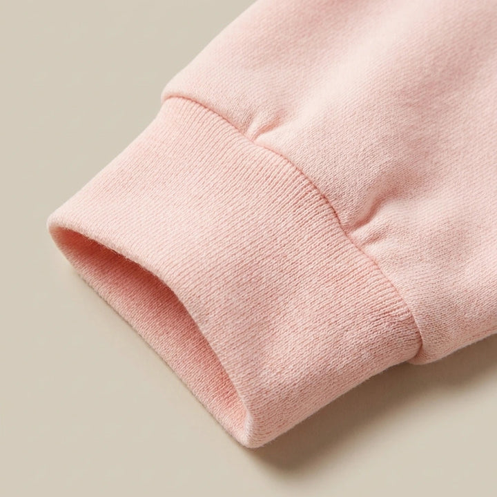 Faura Unisex Banana Cotton Snuggle Co-ord - Ivory / Soft Pink