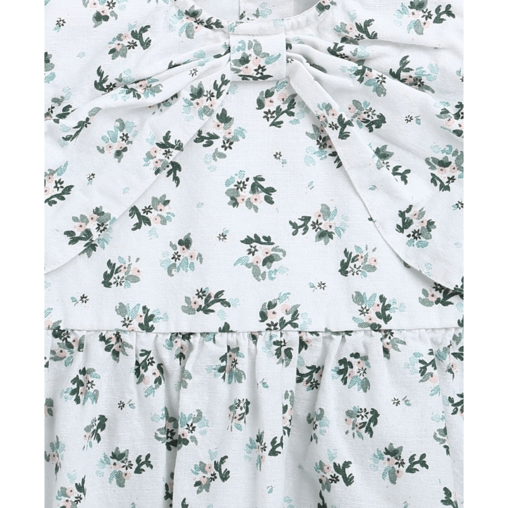 Sweetlime By AS Black &amp; Green Floral Print Organic Cotton Co-ord Set