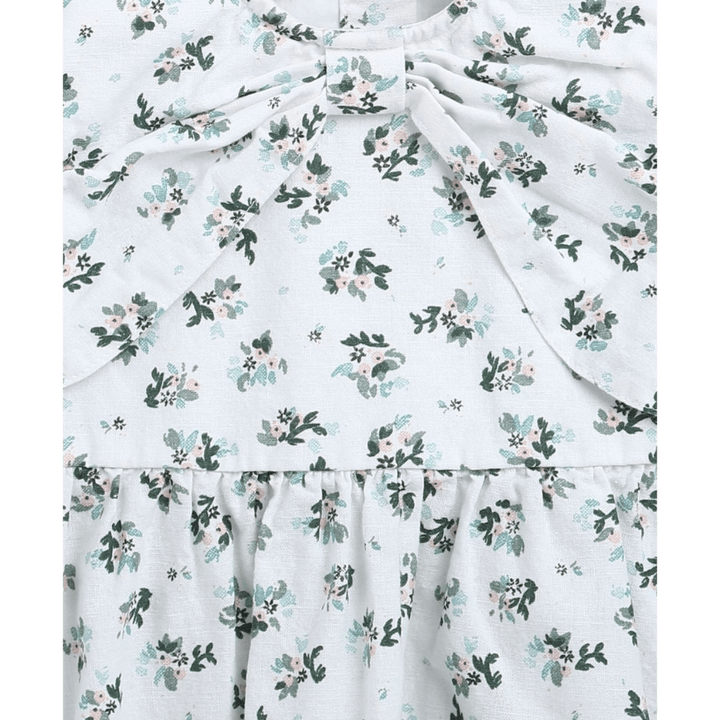Sweetlime By AS Black &amp; Green Floral Print Organic Cotton Co-ord Set