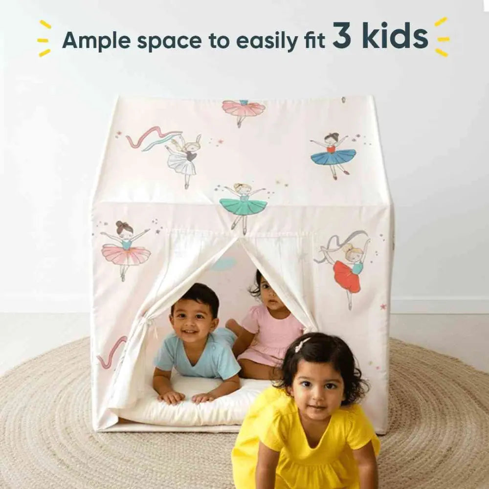 Curious Cub Princess Kids Play Tent House | Magical Indoor Hideaway for Imaginative Play | Suitable for Children Aged 2–5 Years