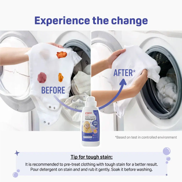 Pigeon Baby Laundry Detergent Bottle (En) - 500 ml