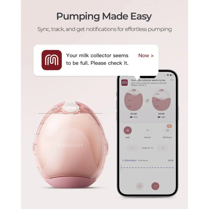 Momcozy Breast Pump-Air 1 Double-Red