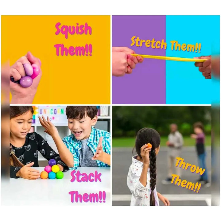 Scoobies Glowballs - 6 Vibrant Colours