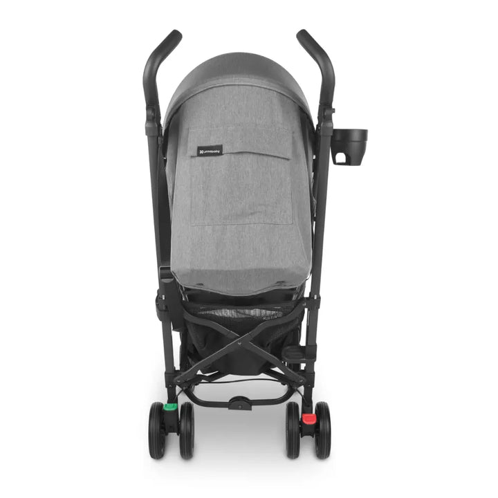 UPPAbaby G-Luxe Lightweight Compact Stroller, Easy Fold, Flat Recline, Travel Friendly, Includes Cup Holder, Carry Strap, Sun Canopy up to 4 years - Charcoal/Greyson