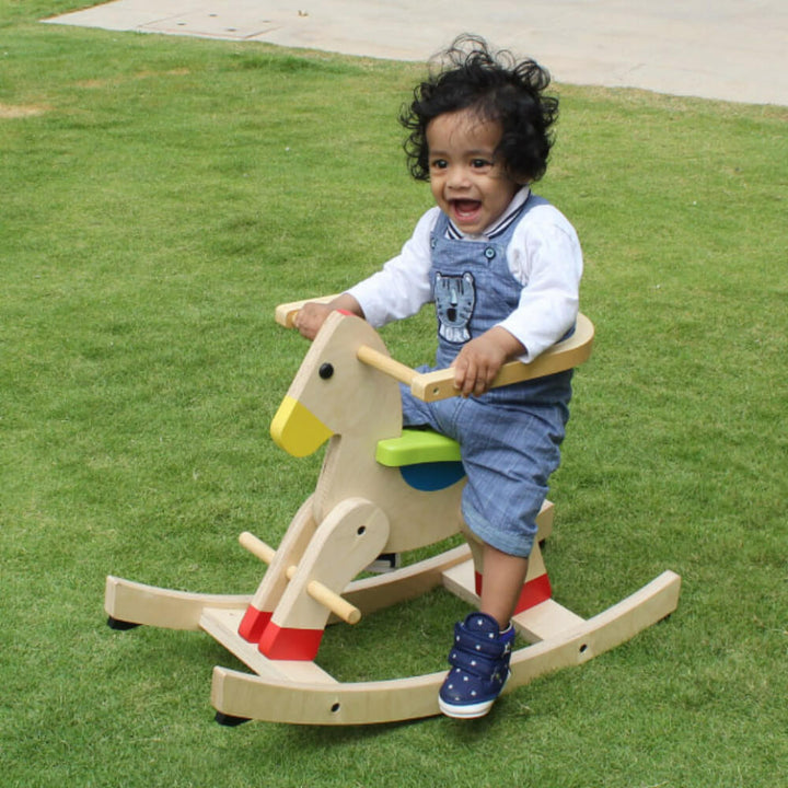 Wooden Rocking Horse Toy