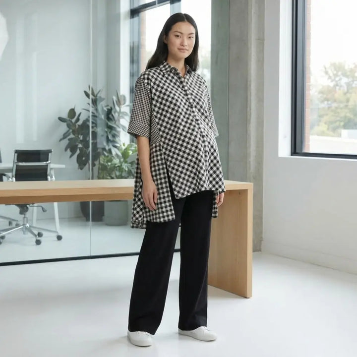 Black &amp; White Checks
