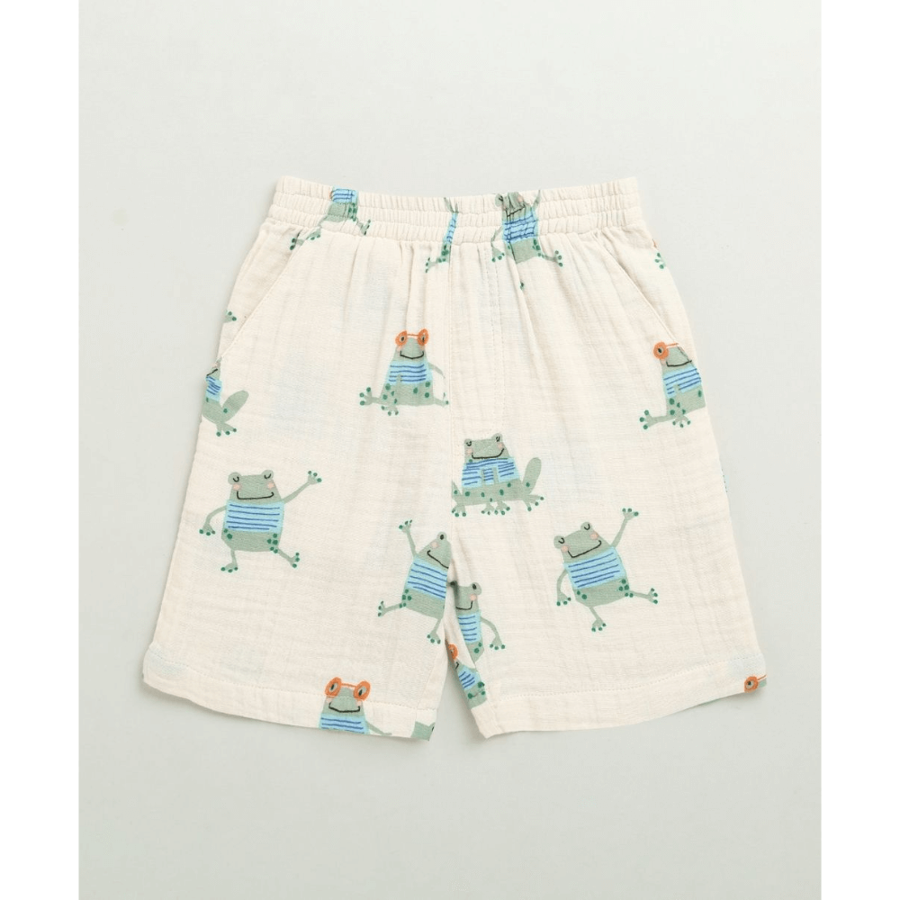 Sweetlime By AS Frog Print Cotton Co-ord Set
