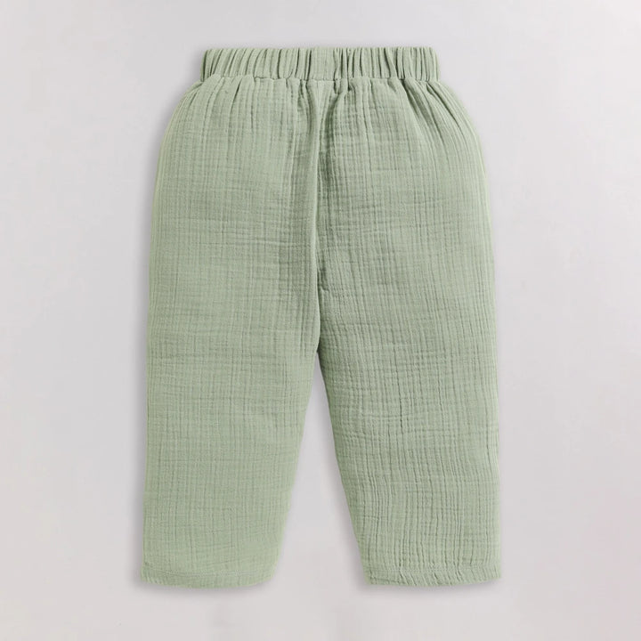 Cot &amp; Candy Baby Organic Boys Cordset - Sage