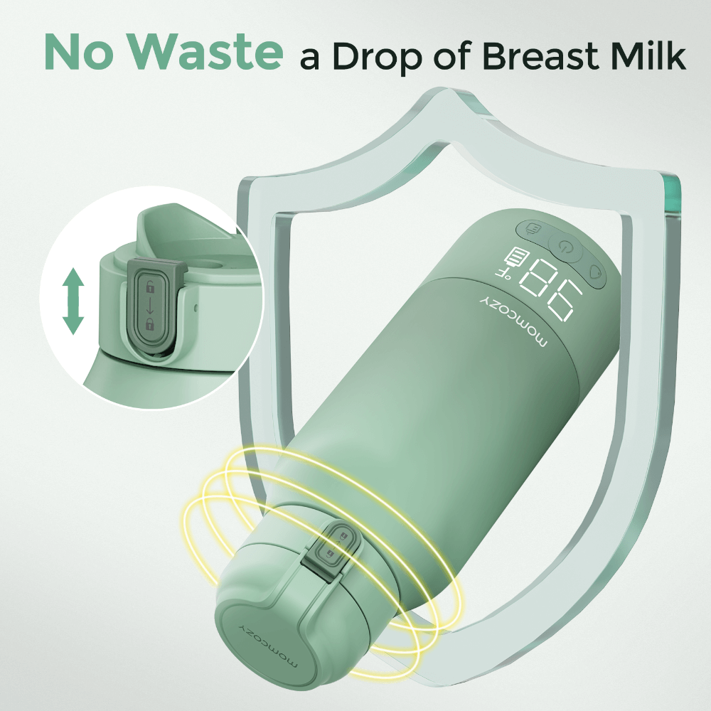 Momcozy Sterilizers &amp; Warmer Portable Breast Milk &amp; Water Warmer - Green