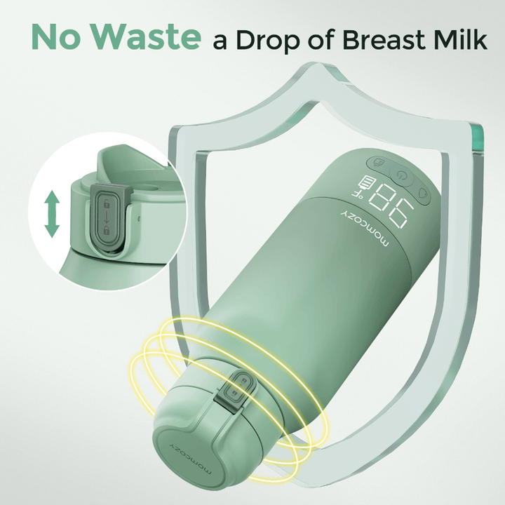 Momcozy Sterilizers &amp; Warmer Portable Breast Milk &amp; Water Warmer - Green