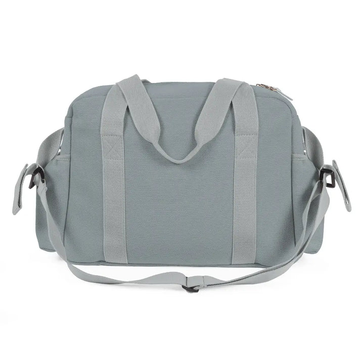 Walking Mum Diaper Bag with Changing Mat, Large Capacity Water-Resistant Bag with Multi-Pocket Organizer, Insulated Bottle Pocket, Shoulder &amp; Stroller Straps - Cloud