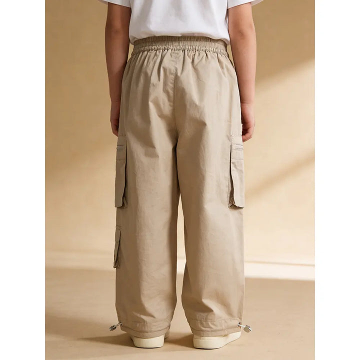 The Baby Trunk Unisex Minecraft Cargo Pants - Brown