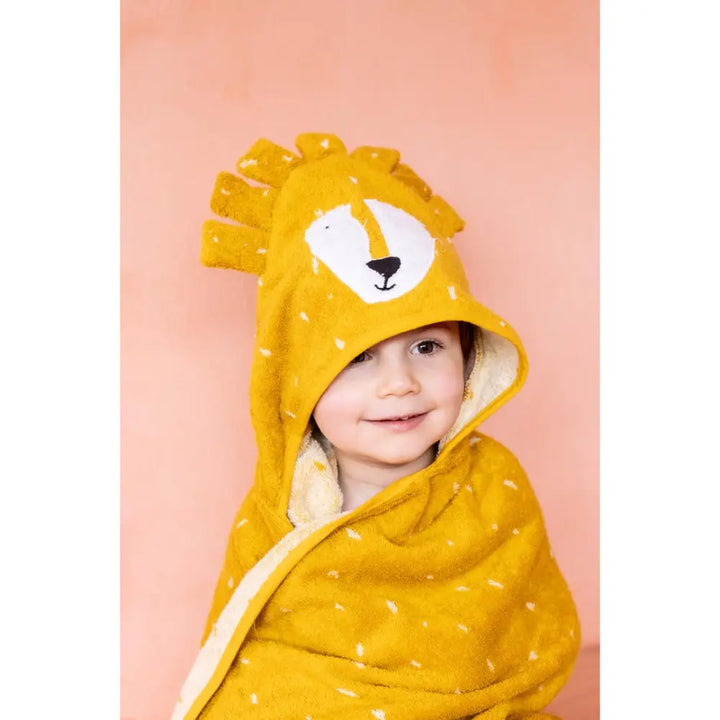 Trixie Hooded towel | 75x75cm - Mr. Lion