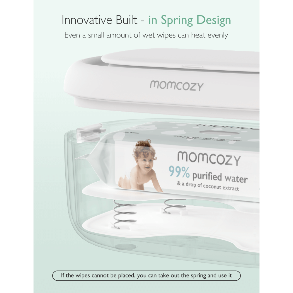 Momcozy Health Care Baby Wipe Warmer White