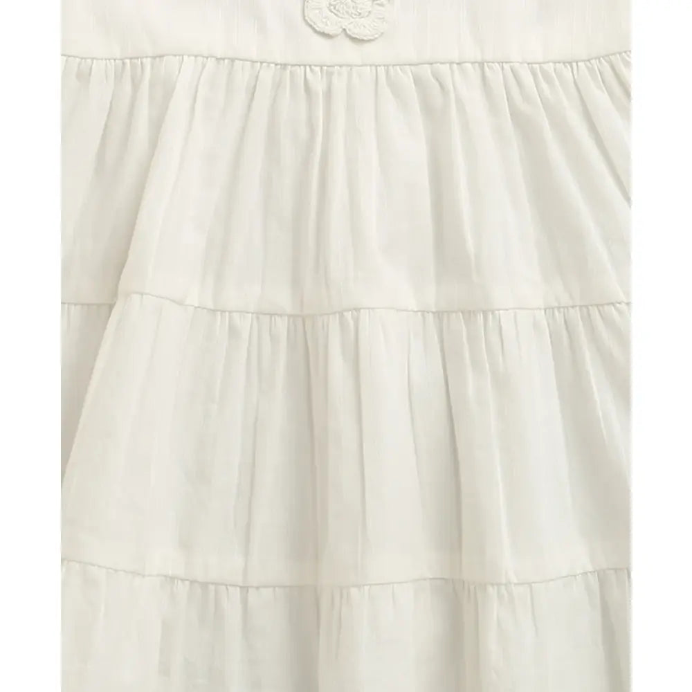 Sweetlime By As Snowdrop Sweetheart Organic Cotton Dress – White