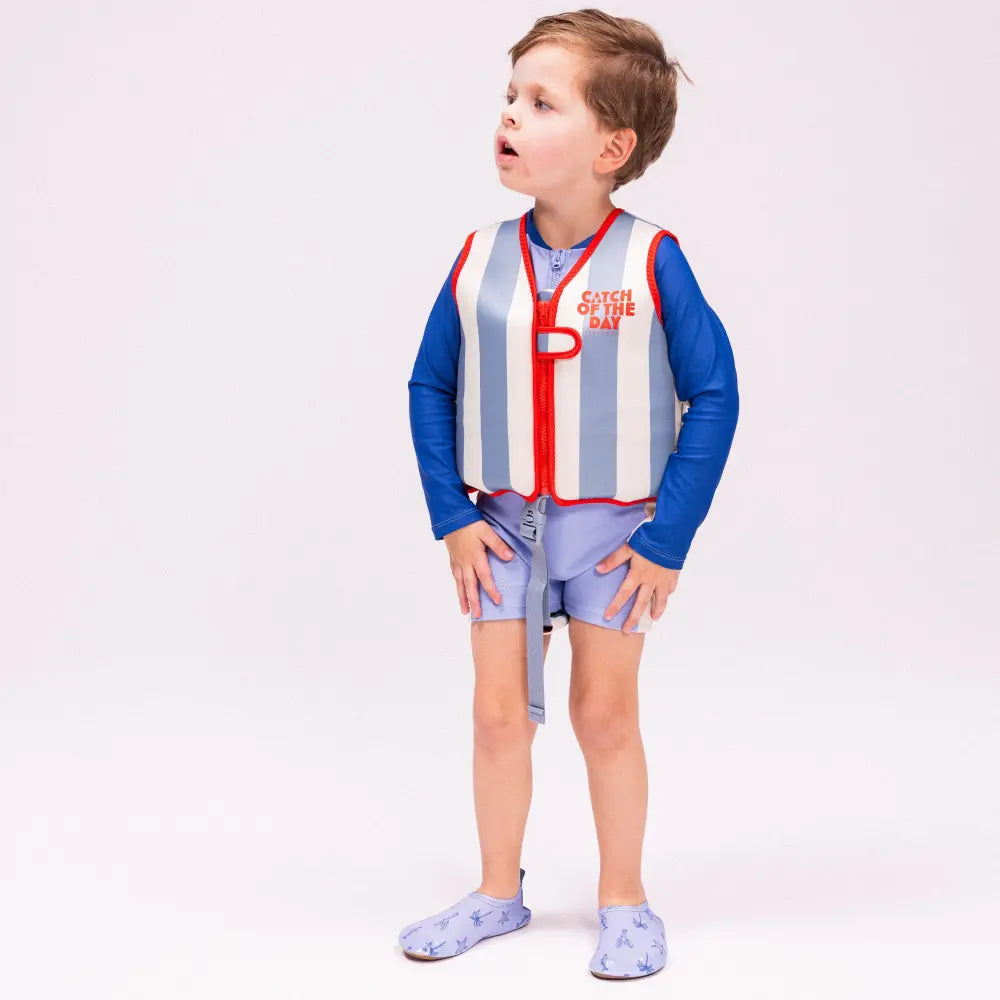 Swim Essentials Swim Vest, Kids Float Vest for Ages 2-3 Years (15-18 kg), Catch of the Day