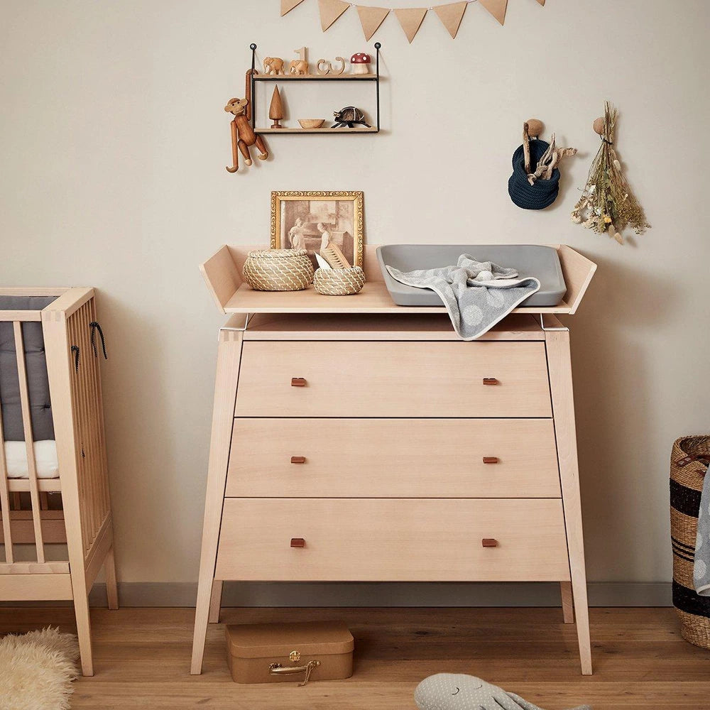 Leander Changing unit for Linea dresser, Beech