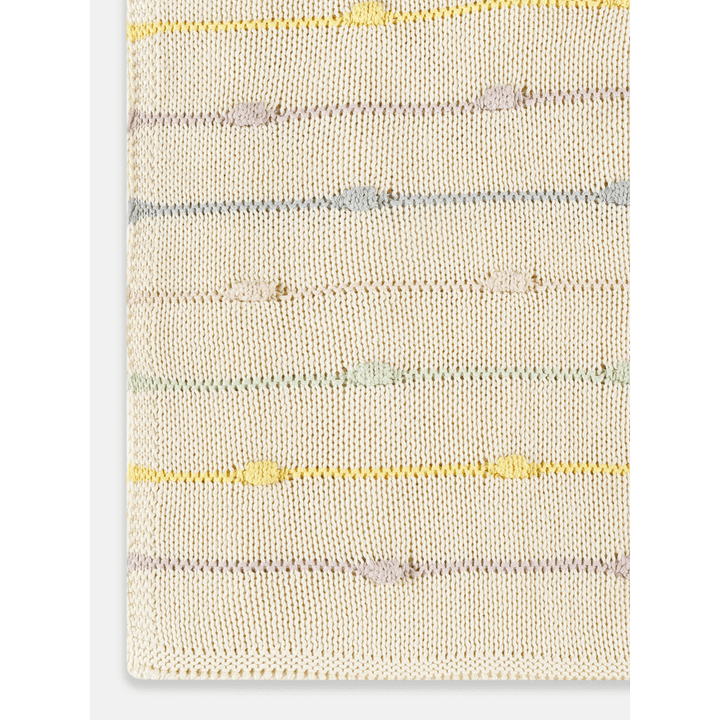The Baby Trunk Organic Rainbow &amp; Dots Baby Blanket Gift Box Set (Pack Of 2) Newborn Baby Care Soft Comfort