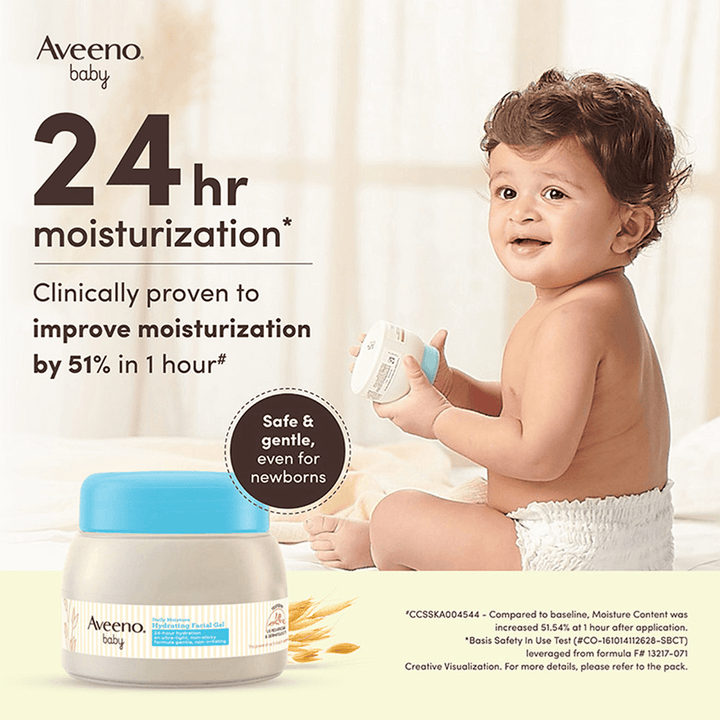 Aveeno Baby Daily Moisture Hydrating Facial Gel (Cream) - 60g
