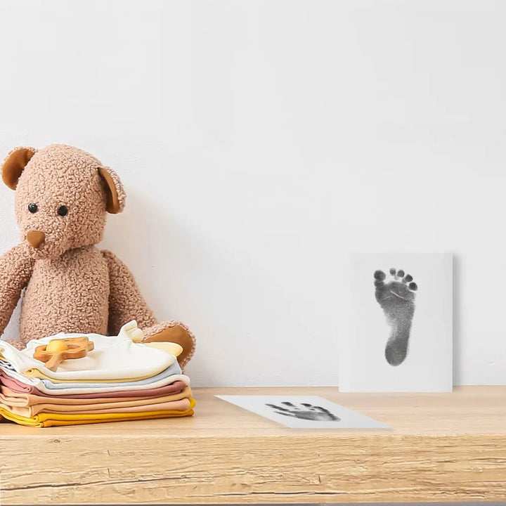 Dooky Happy Hands Baby Inkless Print Gift Set – Mess Free Hand &amp; Footprint Keepsake, Pack of 3