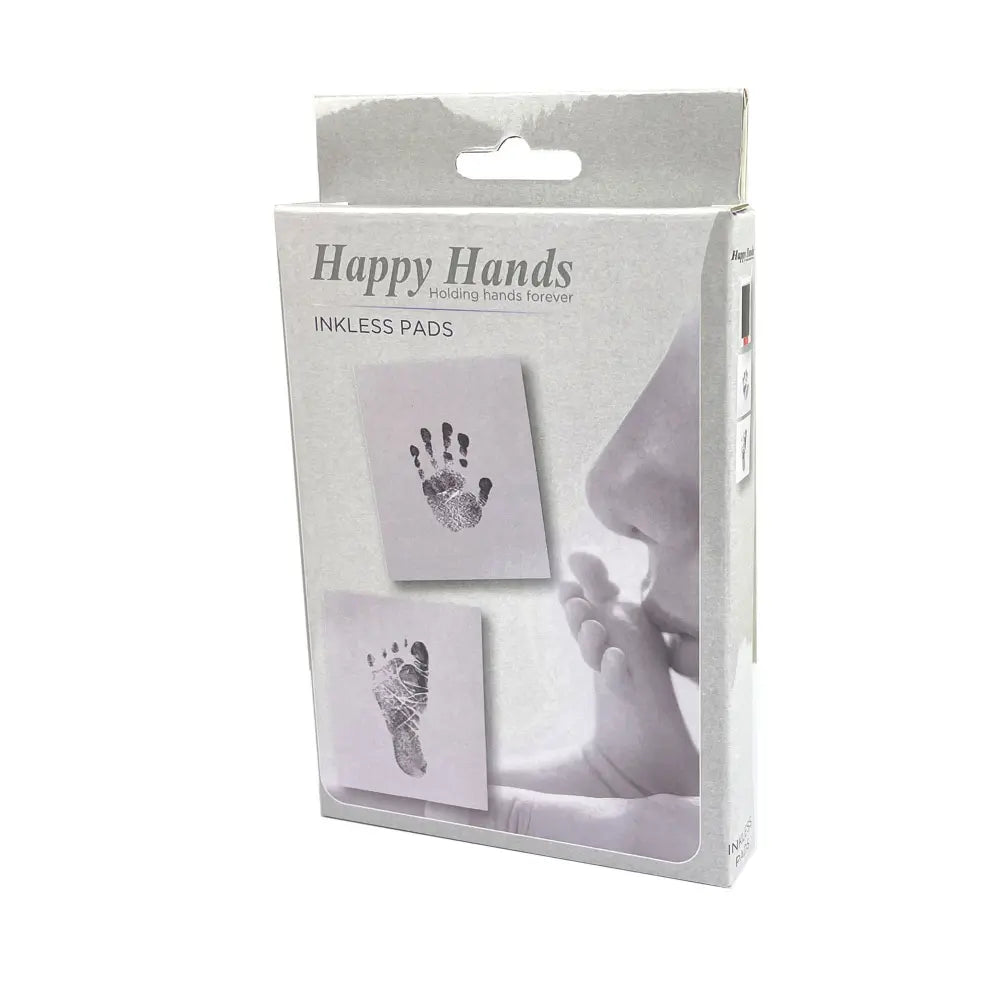 Dooky Happy Hands Baby Inkless Print Gift Set – Mess Free Hand &amp; Footprint Keepsake, Pack of 3