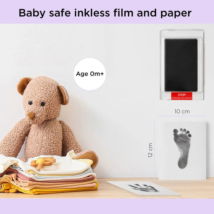 Dooky Happy Hands Baby Inkless Print Gift Set – Mess Free Hand &amp; Footprint Keepsake, Pack of 3
