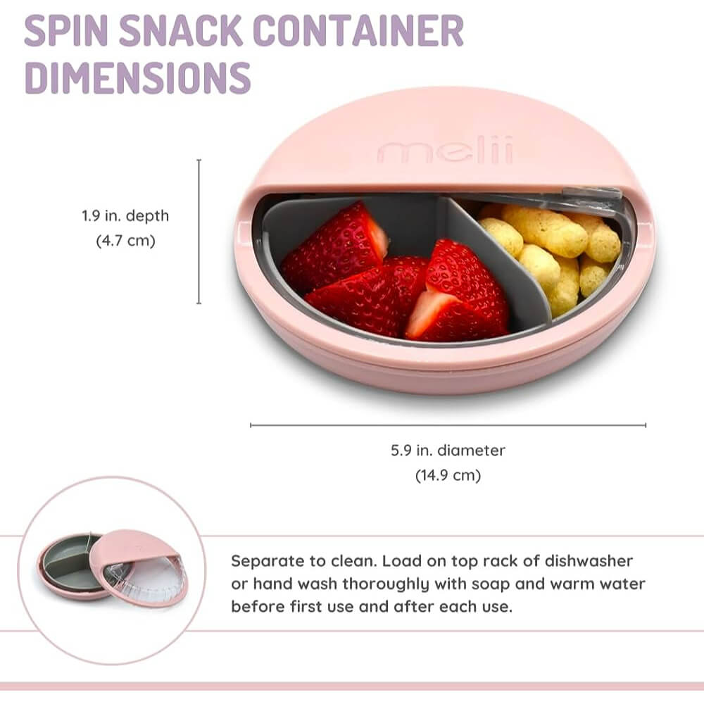 Melii Spin Snack Container