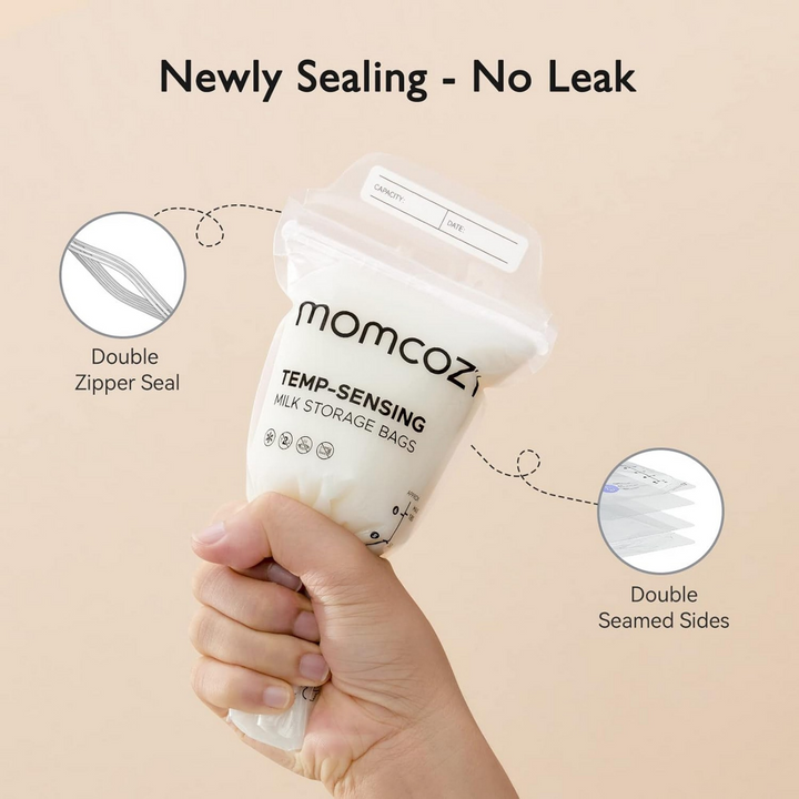 Momcozy Maternity Breastmilk Bag - 50pcs