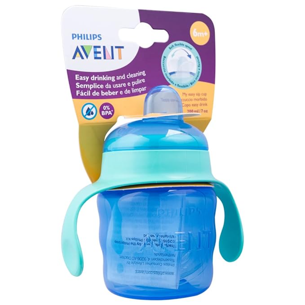 Philips Avent Soft Silicone Spout Cup with Handles - 200 ml