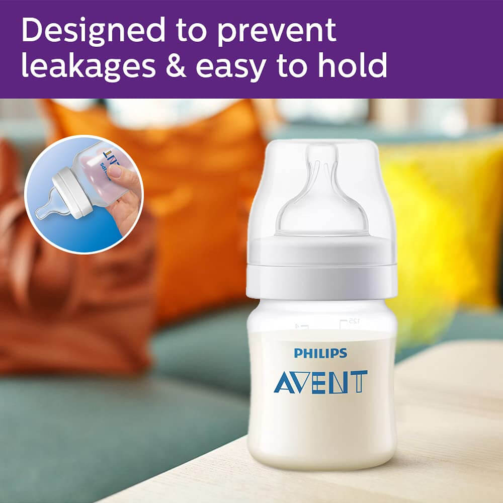 Philips Avent BPA Free Anti-Colic Baby Bottle - 125 ml