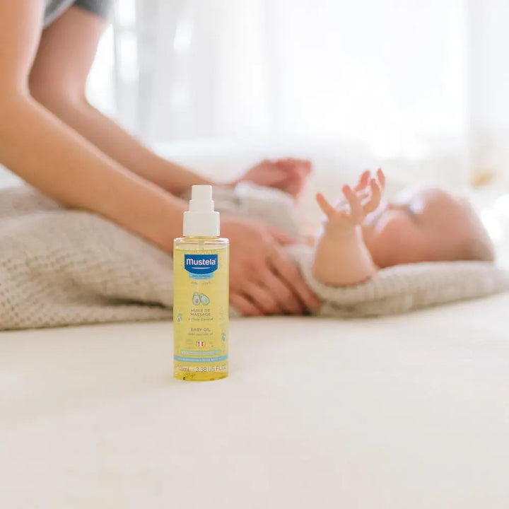Mustela Baby Massage Oil With Avocado - 100ml