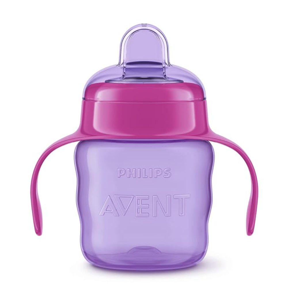 Philips Avent Soft Silicone Spout Cup with Handles - 200 ml