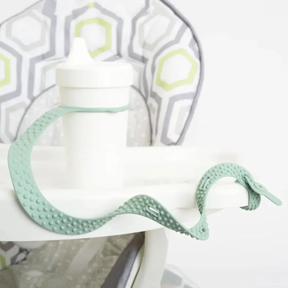 Infantino Sippigrip Silicone - Sage Green
